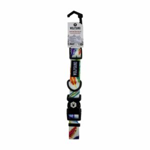 Collar Para Perro Ajustable Plumas WOLFGANG 1"X18"-26