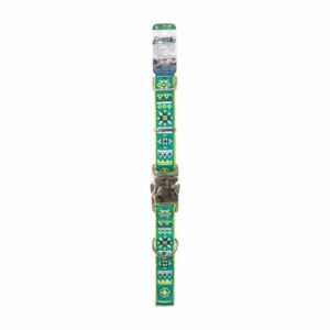 Collar Ajustable Para Perro Lima Estrellas RIBBON Grande
