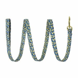 Correa Metalica Para Perro Diamantes Azules ACCENT 1"X6