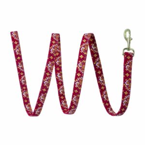 Correa Metalica Para Perro Coronas Reales ACCENT 1"X6