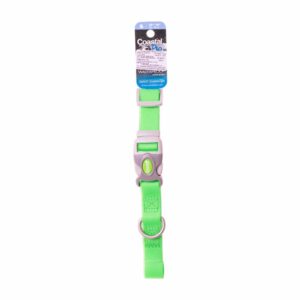 Collar Ajusatble Anti Agua Lima Pequeno PRO 3/4"X10"-14"