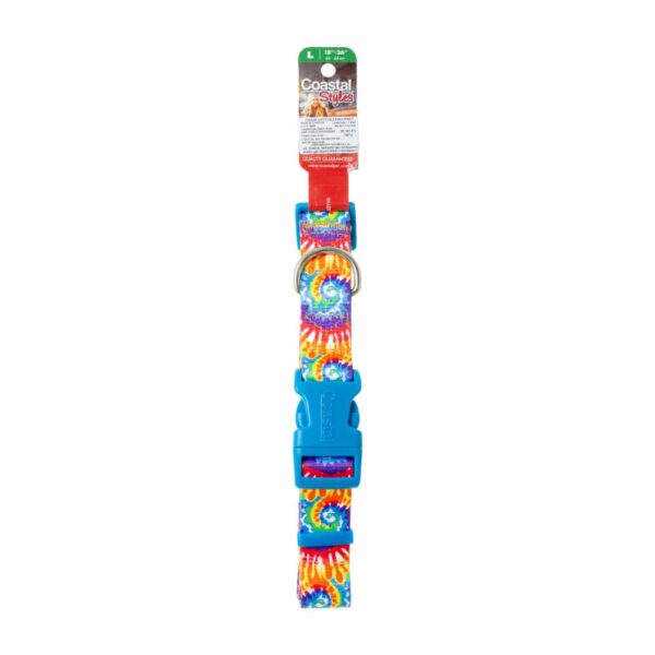 Collar Ajustable Para Perro Brillante Grande SAFE CAT 1"X18"-26"