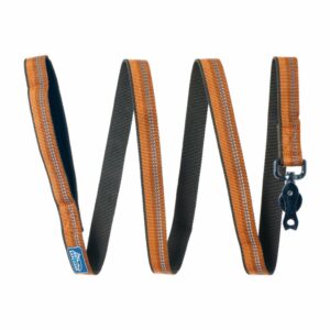 Correa Para Perro Con Broche Tijera Naranja K-9 EXPLORER 1"X06