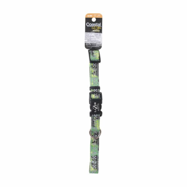 Collar Estampado Lima Calabera Mediano COASTAL LAZER 5/8"X12"-18"