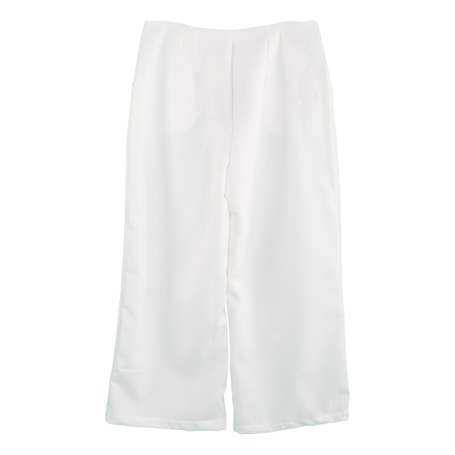 Pantalón Pinzas Celebr Marfil POSSTAL - Imagen 2