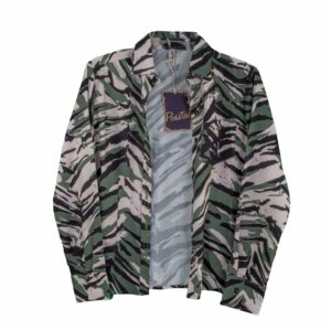 Camisa Manga Larga Verde Con Bolsillo POSSTAL