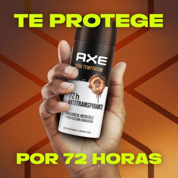Desodorante En Aerosol Antitranspirante Dark Temptation 2Do 40% Dcto AXE 150 Ml - Imagen 3