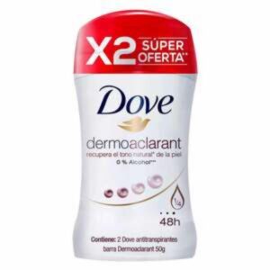 Desodorante En Barra Para Dama Dermo Aclart DOVE 2 X 50 G