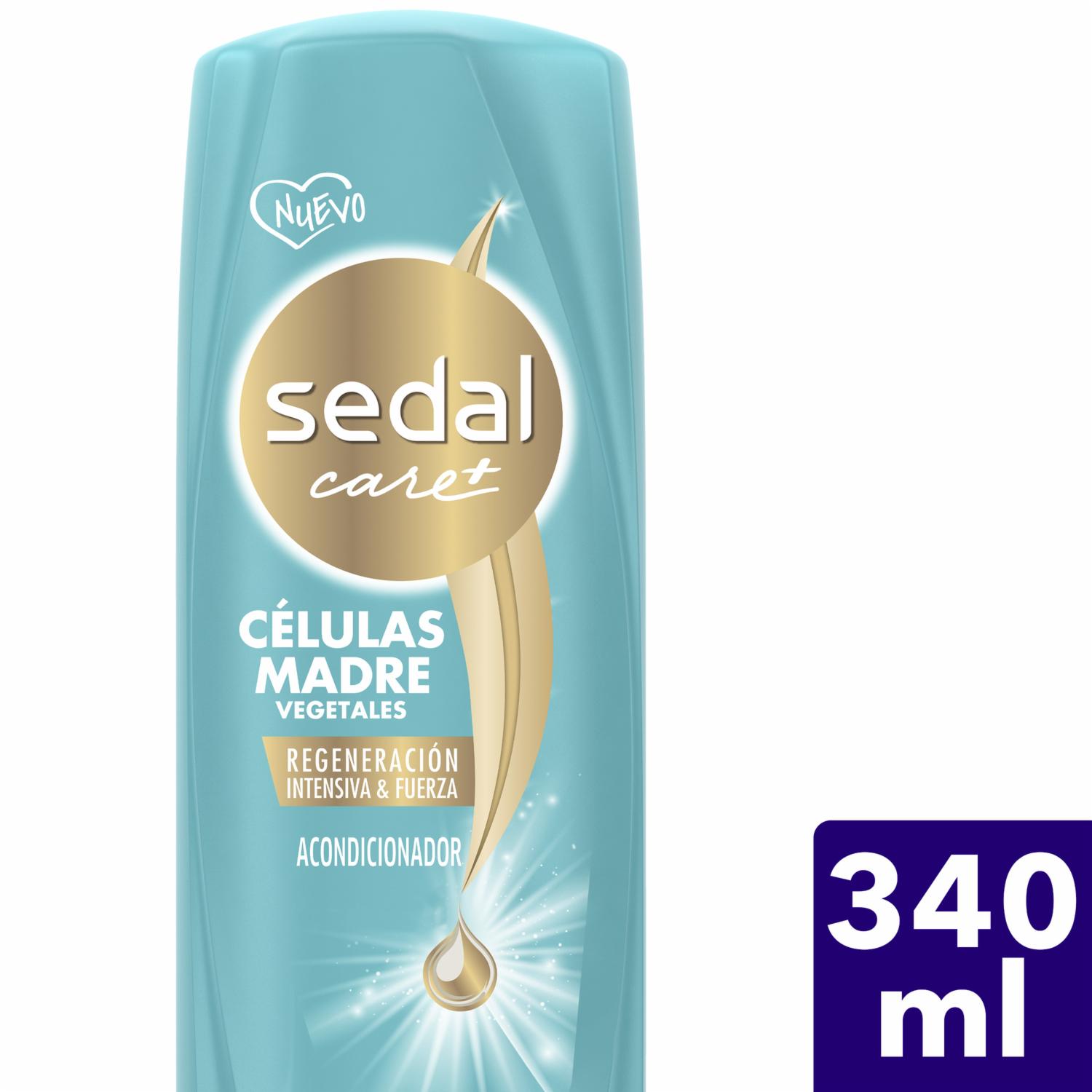 Acondicionador De Cabello Con Células Madre Vegetales Regeneración Intensa Fuerza SEDAL 340 Ml - Imagen 3