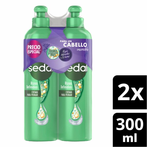 Crema De Peinar Rizos Obedientes SEDAL 300 Ml - Imagen 2