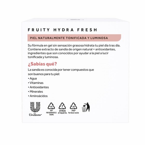 Gel Hidratante Facial Fruity Hydra Fresh Sandía POND`S 50 G - Imagen 2