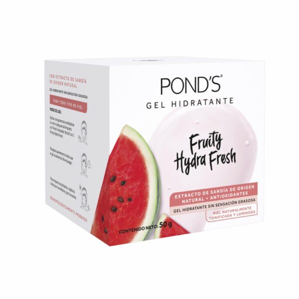 Gel Hidratante Facial Fruity Hydra Fresh Sandía POND`S 50 G - Imagen 3