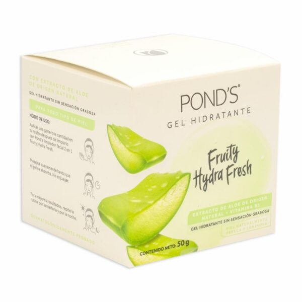 Gel Hidratante Facial Fruity Fresh Aloe POND`S 50 G - Imagen 3