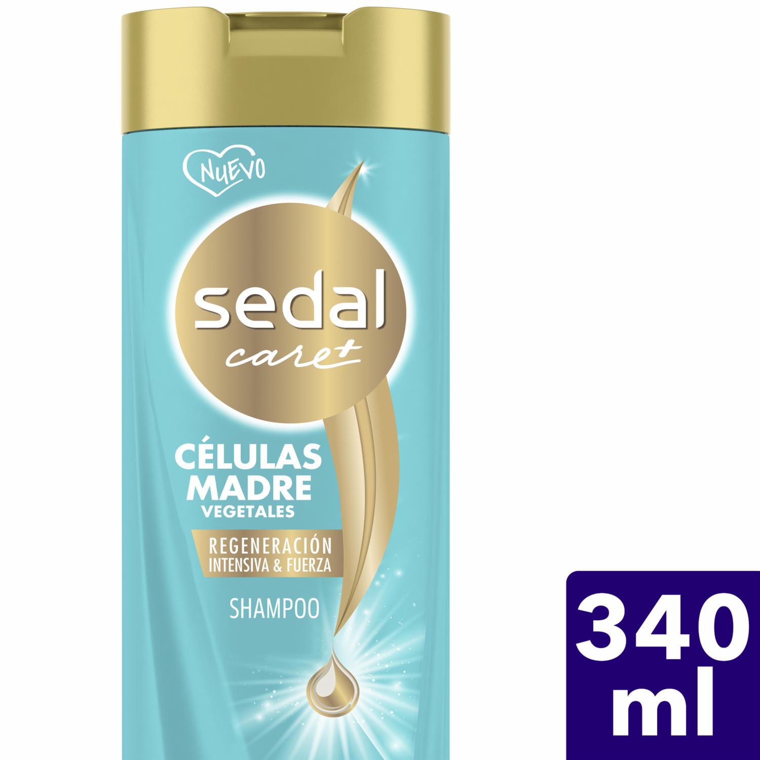 Shampoo Células Madre Vegetales Regeneración Intensa Y Fuerza SEDAL 340 Ml - Imagen 3