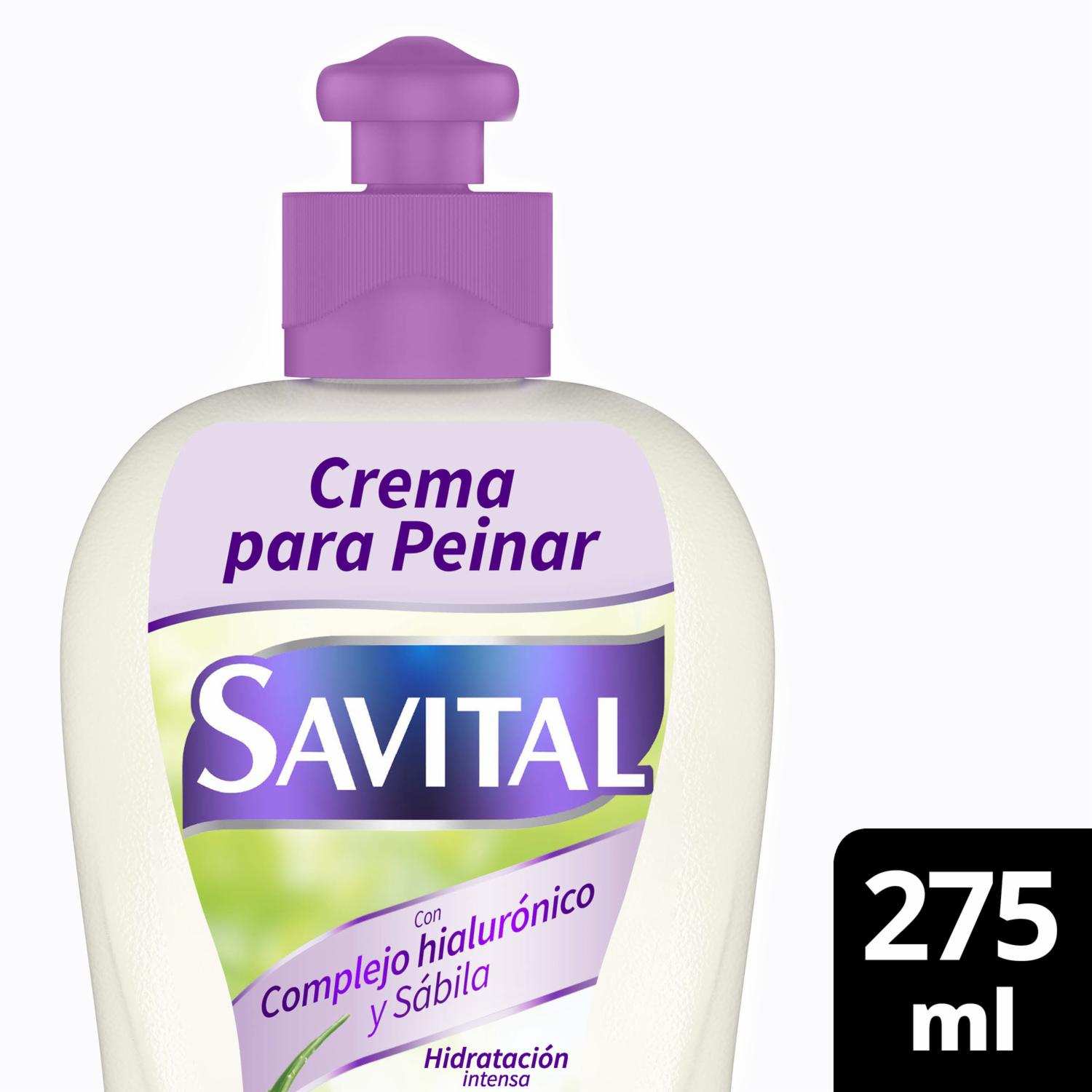 Crema Para Peinar Hialuronico SAVITAL 275 Ml - Imagen 2