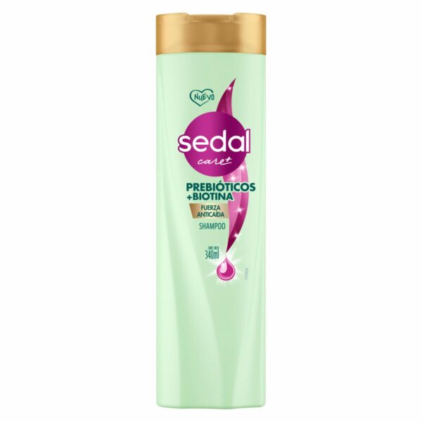 Shampoo De Cabello Prebiótico Con Biotina SEDAL 340 Ml