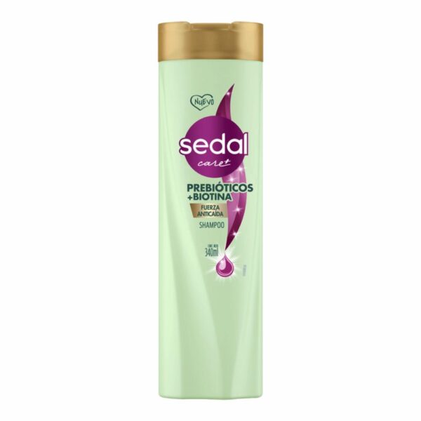 Shampoo De Cabello Prebiótico Con Biotina SEDAL 340 Ml - Imagen 3