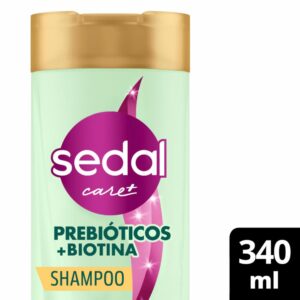 Shampoo De Cabello Prebiótico Con Biotina SEDAL 340 Ml