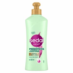 Crema De Peinar Prebiótico Con Biotina SEDAL 300 Ml