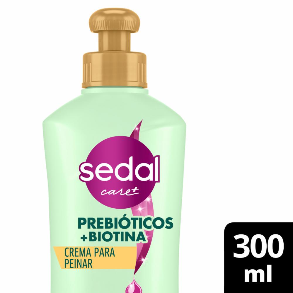 Crema De Peinar Prebiótico Con Biotina SEDAL 300 Ml - Imagen 2