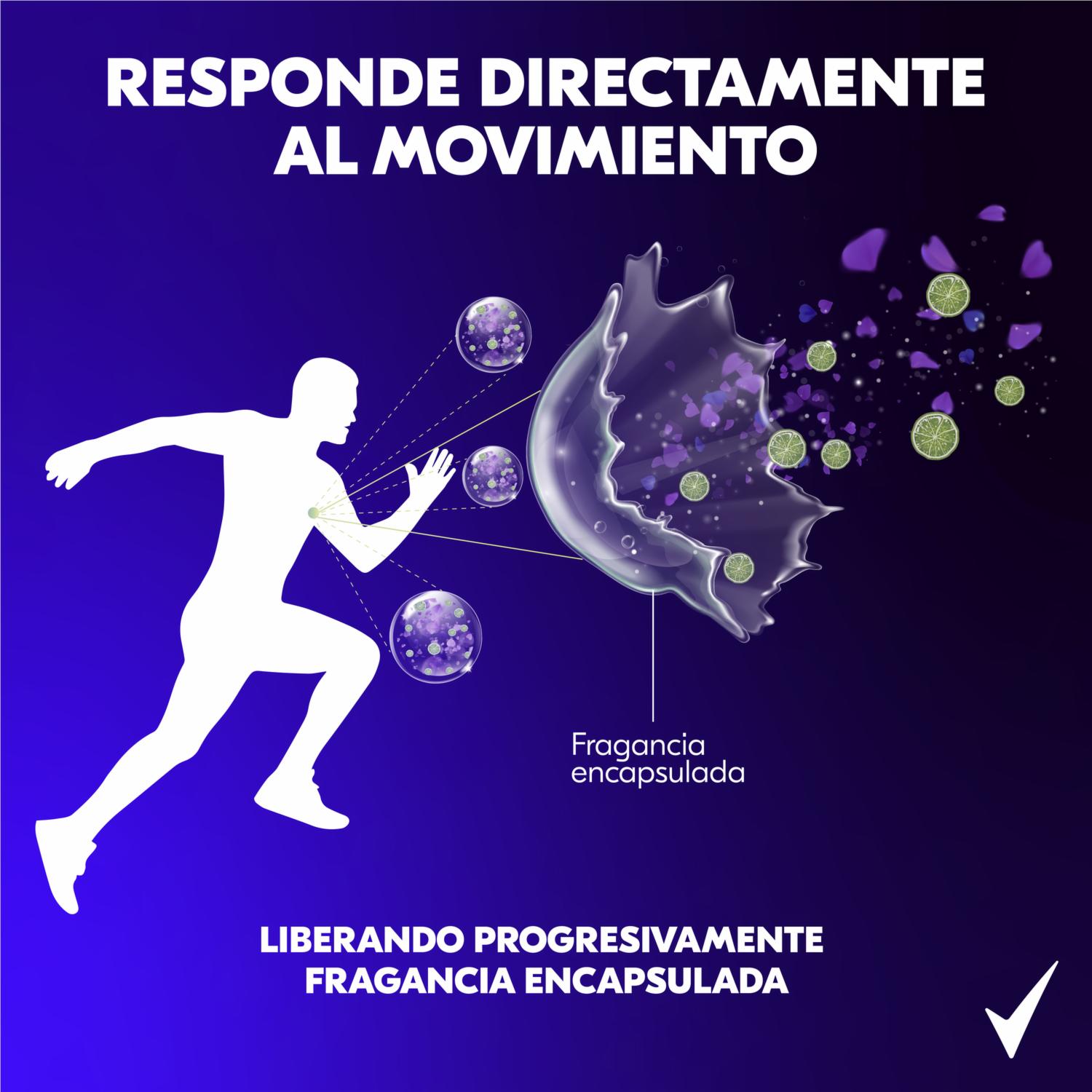 Desodorante En Aerosol Para Caballero V8 Nueva Fórmula REXONA 2 X 90 G - Imagen 4