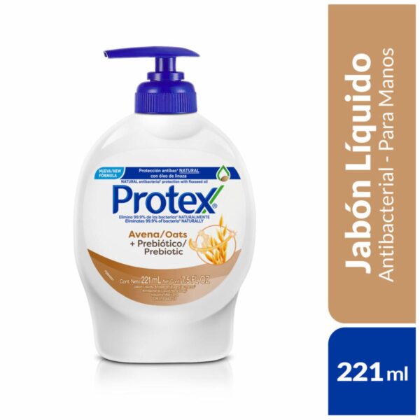 Jabón Líquido De Manos Con Avena PROTEX 221 Ml