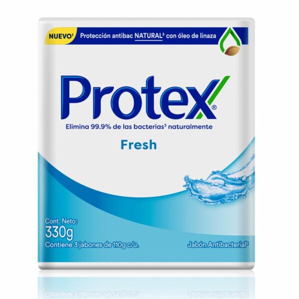 Jabón En Barra Fresh PROTEX 3 X 110 G - Imagen 2