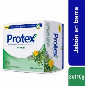Jabón En Barra Herbal PROTEX 3 X 110 G
