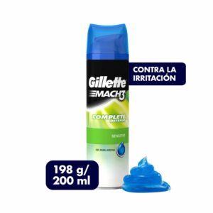 Gel Para Afeitar Mach 3 Sensitive Complete Defense GILLETTE 200 G