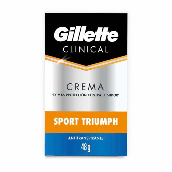 Crema Antitranspirante Clinical Sport Triumph GILLETTE 48 G - Imagen 3