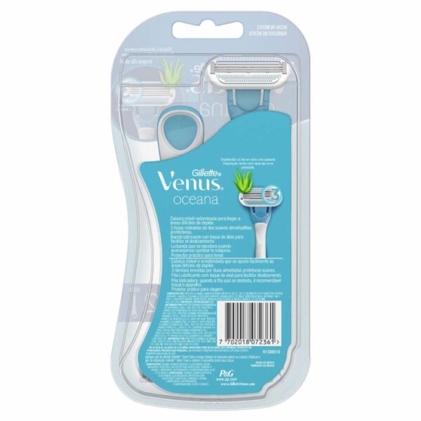 Afeitadora Venus Desechable Oceana GILLETTE X2 Uds - Imagen 2