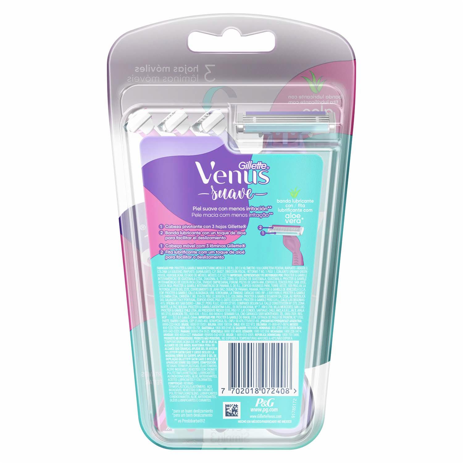 Razuradora Desechable Venus Und VENUS X4 Uds - Imagen 2