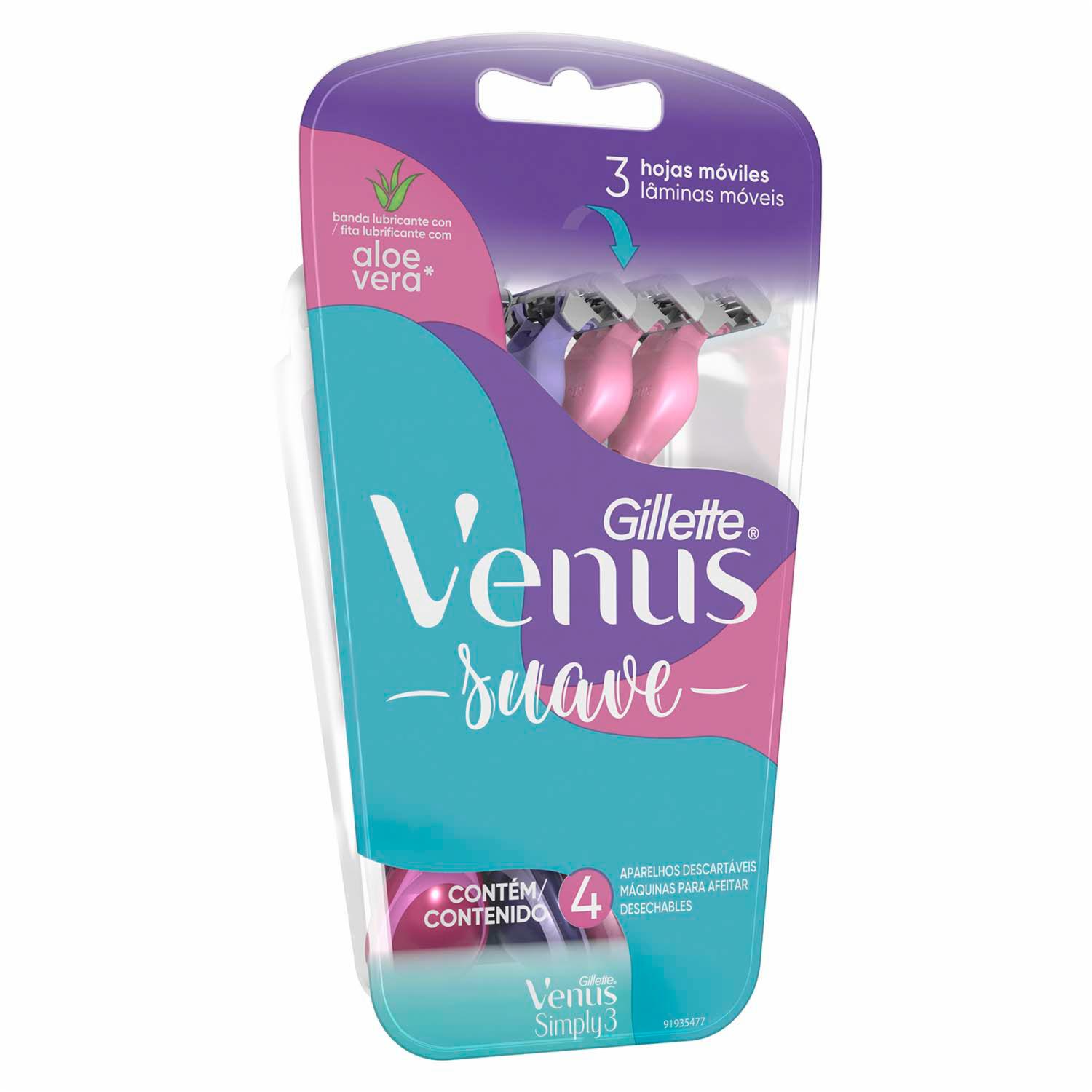 Razuradora Desechable Venus Und VENUS X4 Uds - Imagen 4