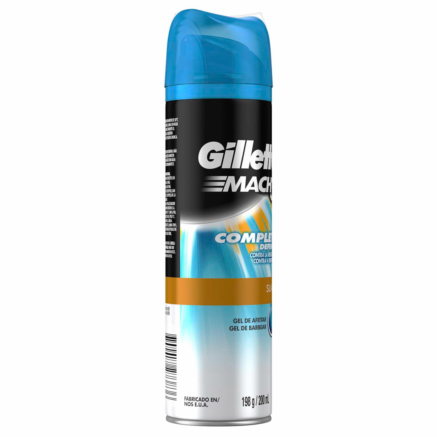 Gel Para Afeitar Mach 3 GILLETTE 198 G - Imagen 3