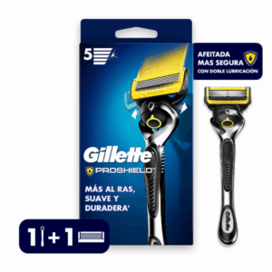 Afeitadora Desechable Caballero Proshield Con Doble Lubricación BODY NATUR 1 X 2 Uds