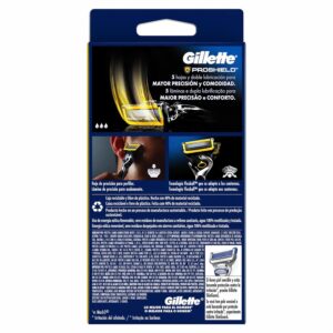 Afeitadora Hombre Proshield Con Doble Lubricación BODY NATUR 1 X 2 Uds