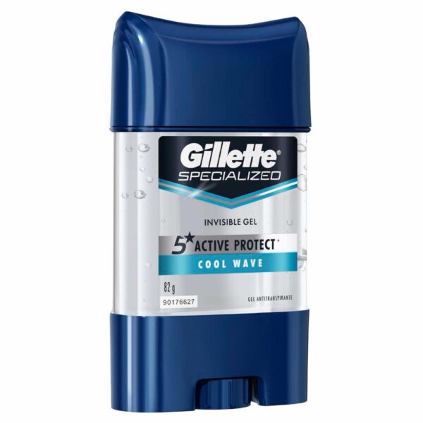 Gel Invisible Antitranspirante Specialized Cool Wave GILLETTE 82 G - Imagen 3