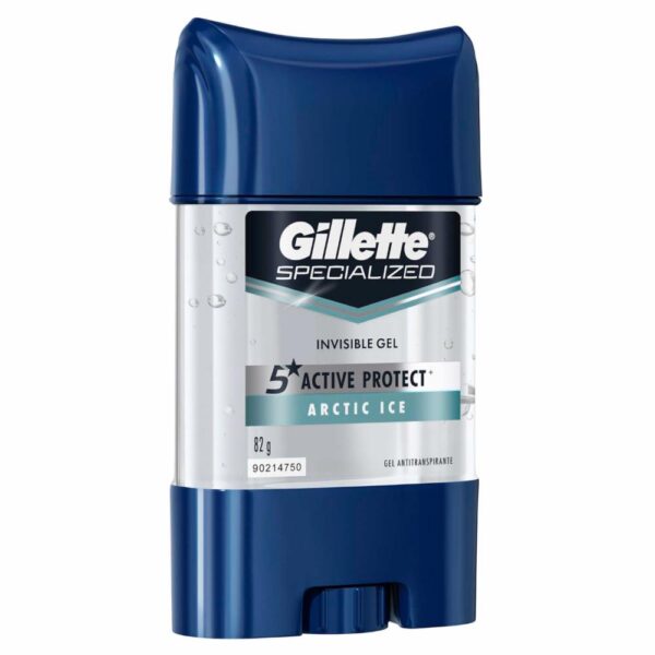 Gel Invisible Antitranspirante Specialized Arctic Ice GILLETTE 82 G - Imagen 3