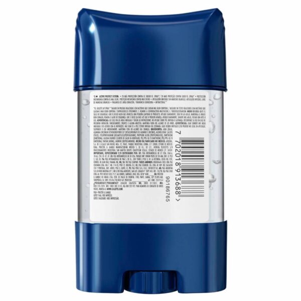 Gel Invisible Antitranspirante Specialized Power Rush GILLETTE 82 G - Imagen 2