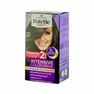 Tinte Capilar De Cabello PALETTE Color Castan Med 4-0