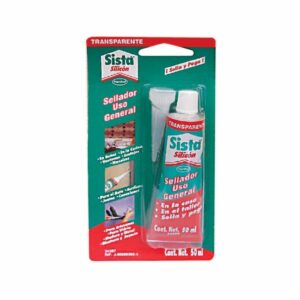 Silicón Transparente 50Ml SISTA Unidad