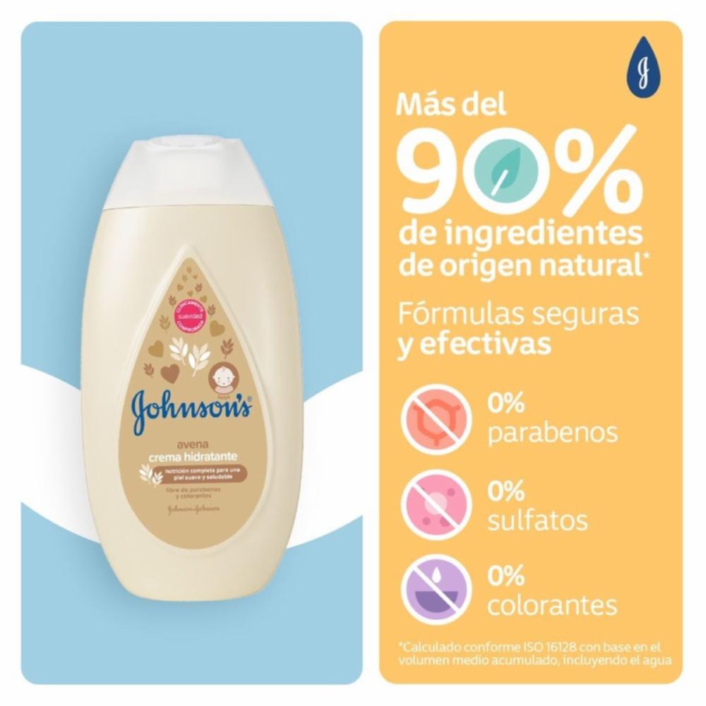 Crema Infantil Líquida De Avena JOHNSON'S 400 Ml - Imagen 4