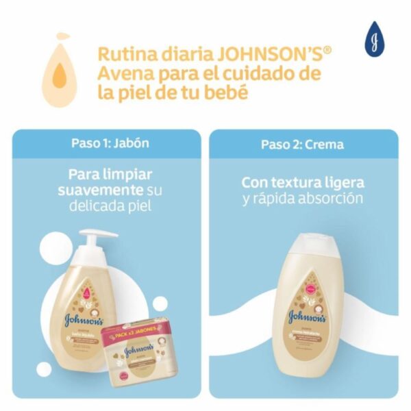 Crema Infantil Líquida De Avena JOHNSON´S BABY 400 Ml - Imagen 5