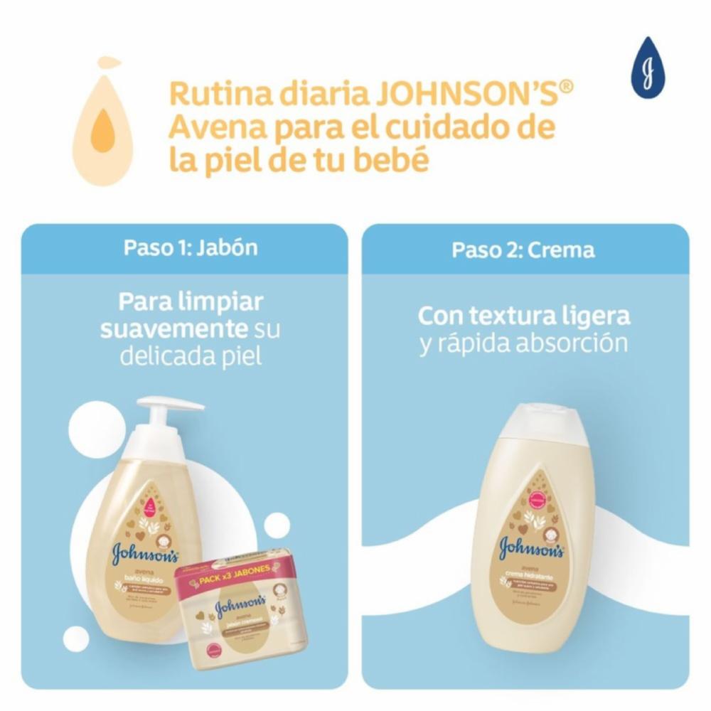 Crema Infantil Líquida De Avena JOHNSON'S 400 Ml - Imagen 5