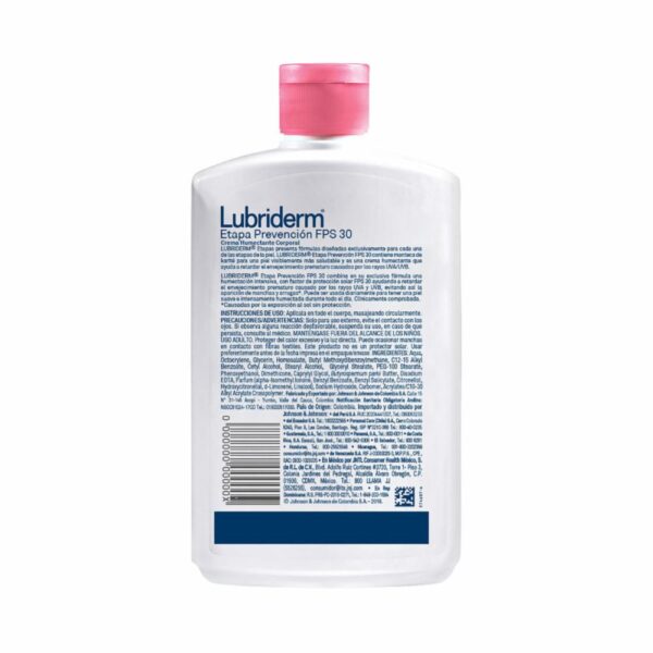 Crema Corporal Prevención LUBRIDERM 400 Ml - Imagen 7