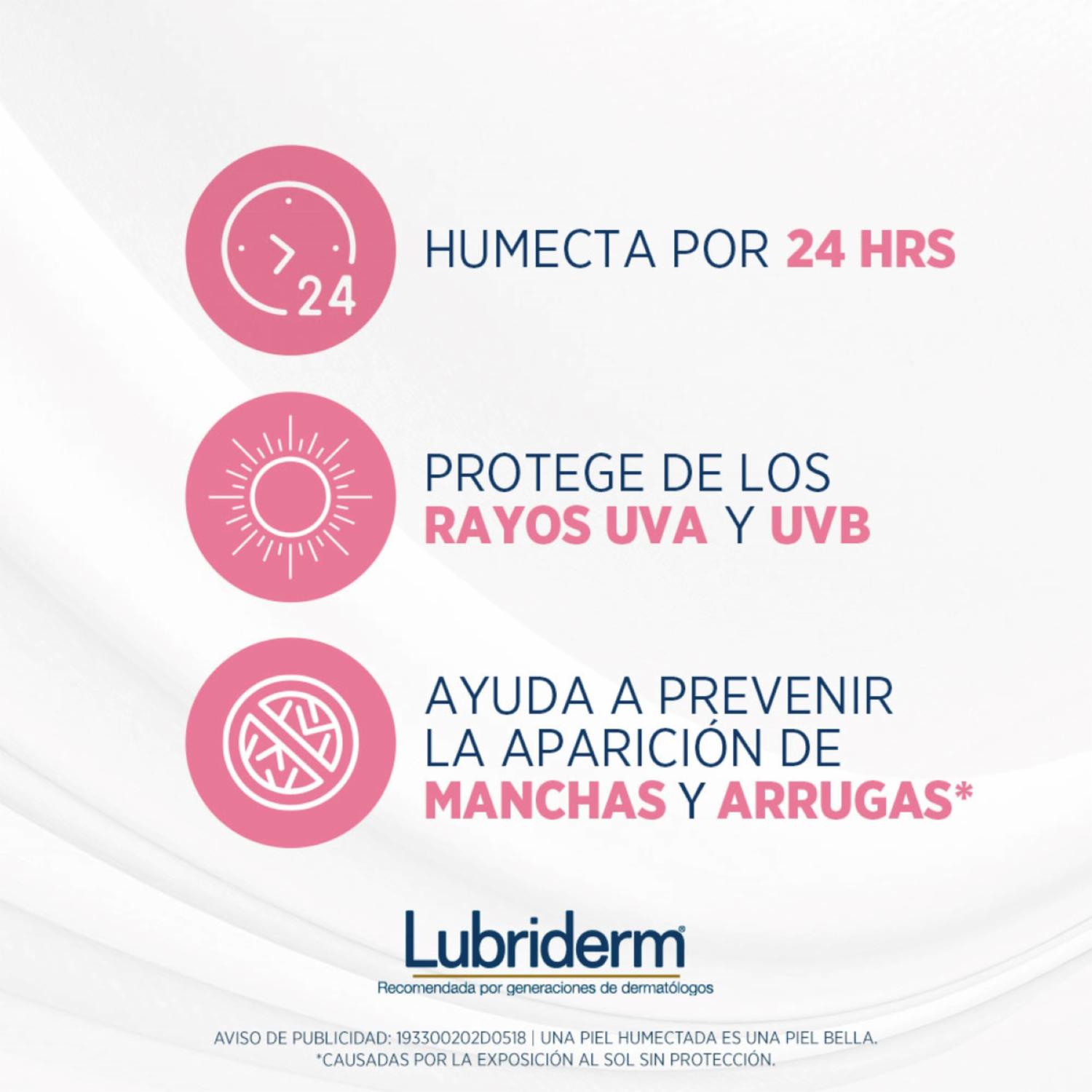 Crema Corporal Prevención LUBRIDERM 750 Ml - Imagen 3