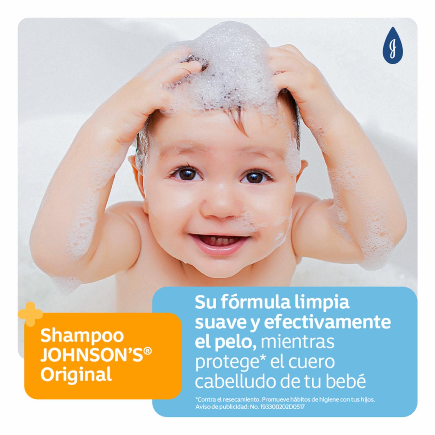 Shampoo Bebé Original JOHNSON'S 400 Ml - Imagen 6
