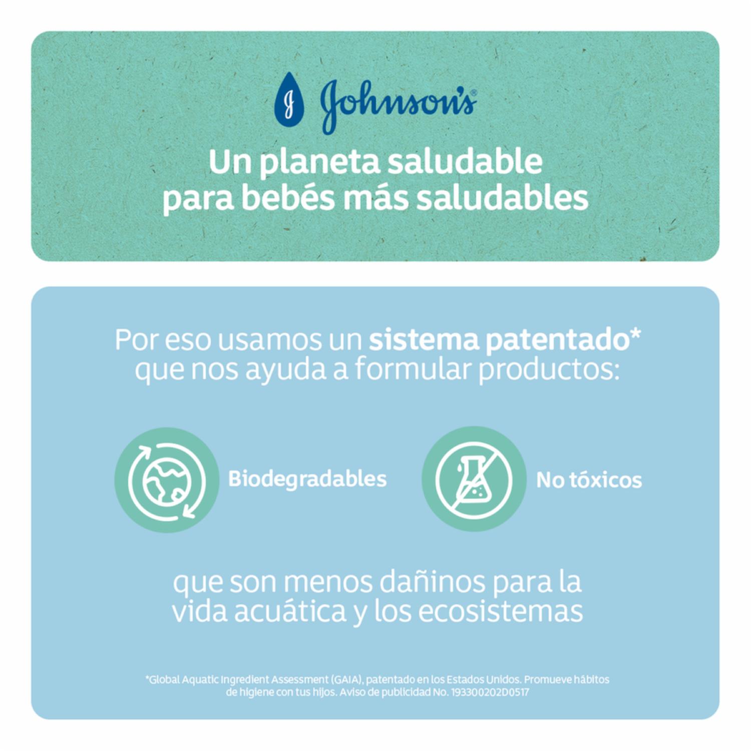 Shampoo Bebé Original JOHNSON'S 400 Ml - Imagen 7