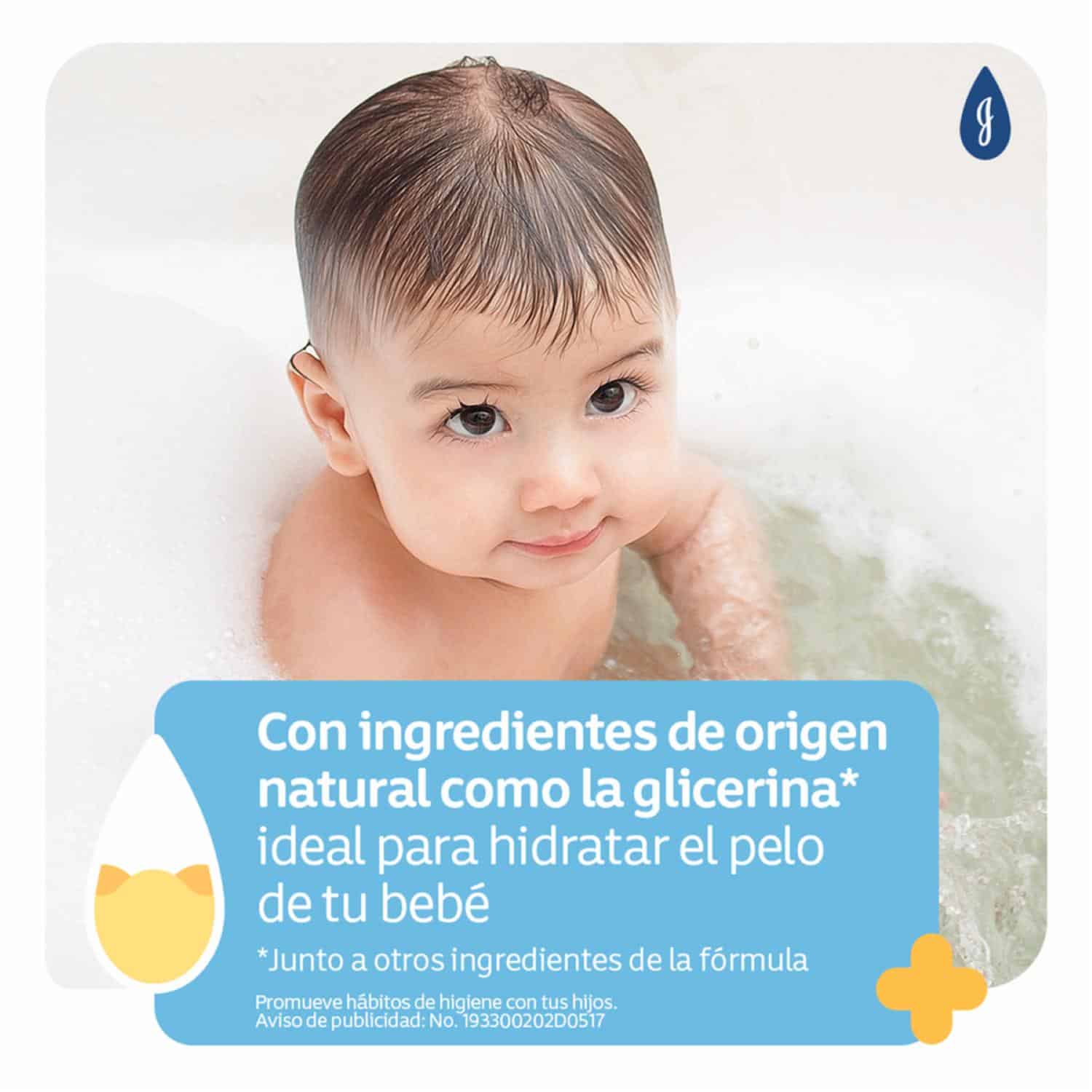 Shampoo Bebé Original JOHNSON'S 750 Ml - Imagen 3