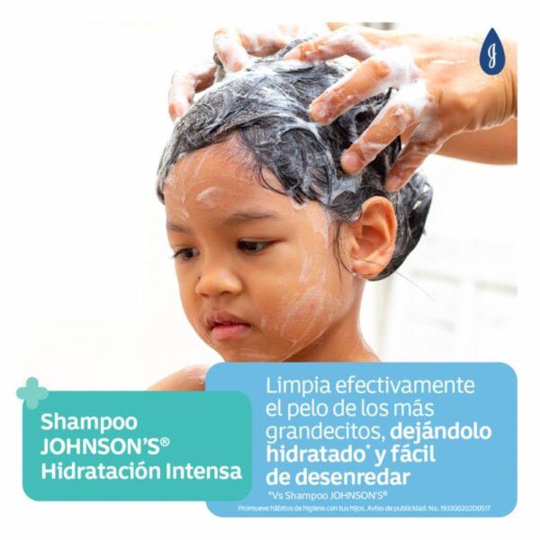 Shampoo Bebé Hidratación Intensa JOHNSON´S BABY 400 Ml - Imagen 6